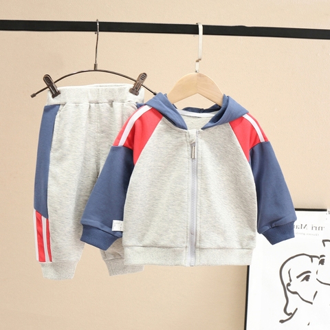 男童宝宝春秋款运动套装宝宝洋气两件套男孩秋季衣服儿童新款秋装