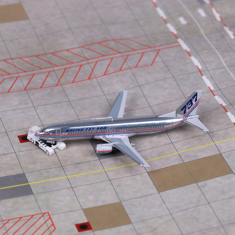 pm飞机合金仿真737400波音原型客机模型n73700静态成品航模1400