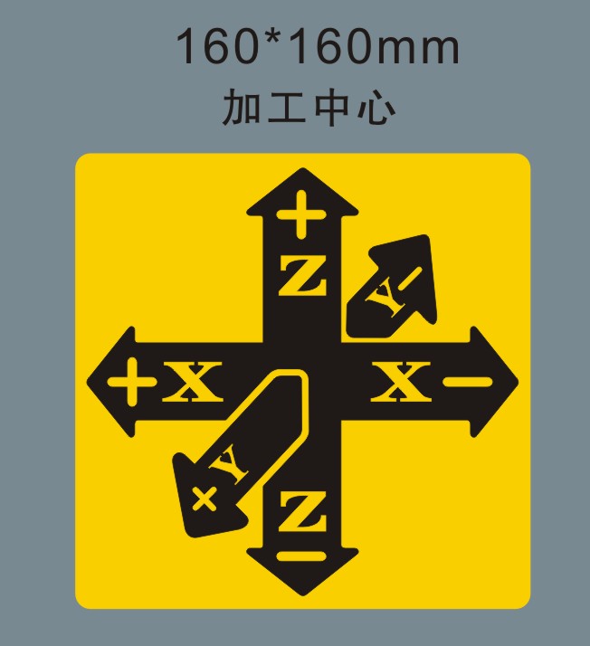 Machining Center Engraving Machine Longmen XYZ direction label principal axis rotate Instructions labelin the Standard Parts/Parts/Industrial consumables, currency Hardware, Sign/Nameplate category - from Buy2taobao.com to provide professional Taobao agent buy service