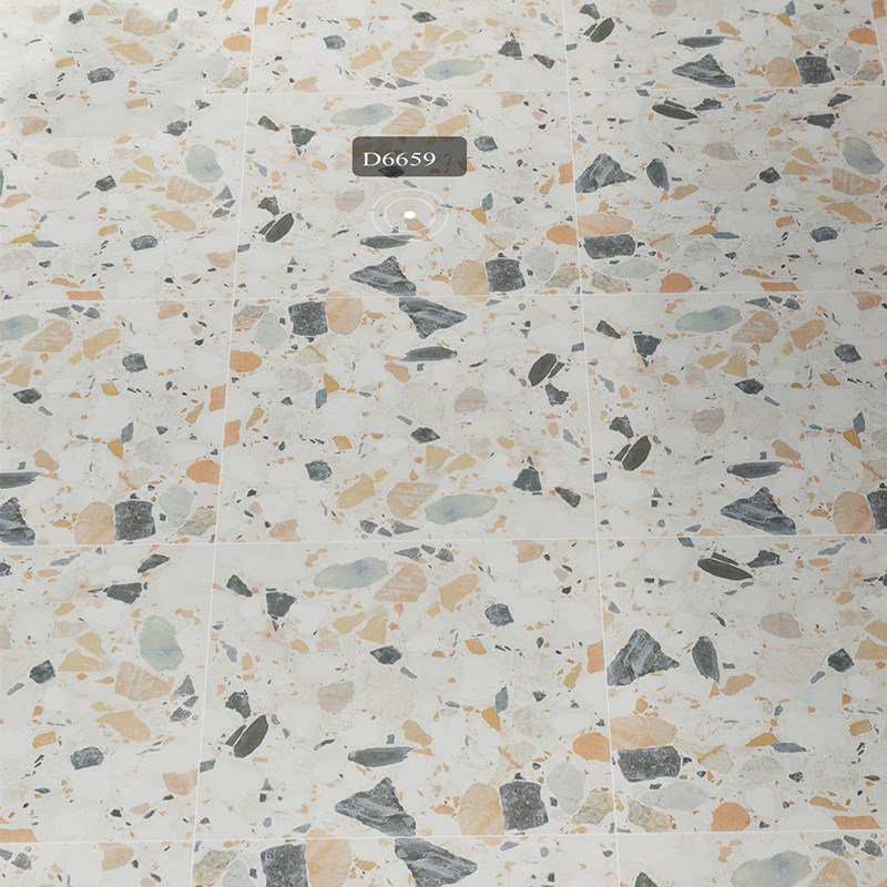 一折浅色瓷砖_咖啡厅防滑美容院老式古典客厅餐厅瓷砖防滑地砖浅色