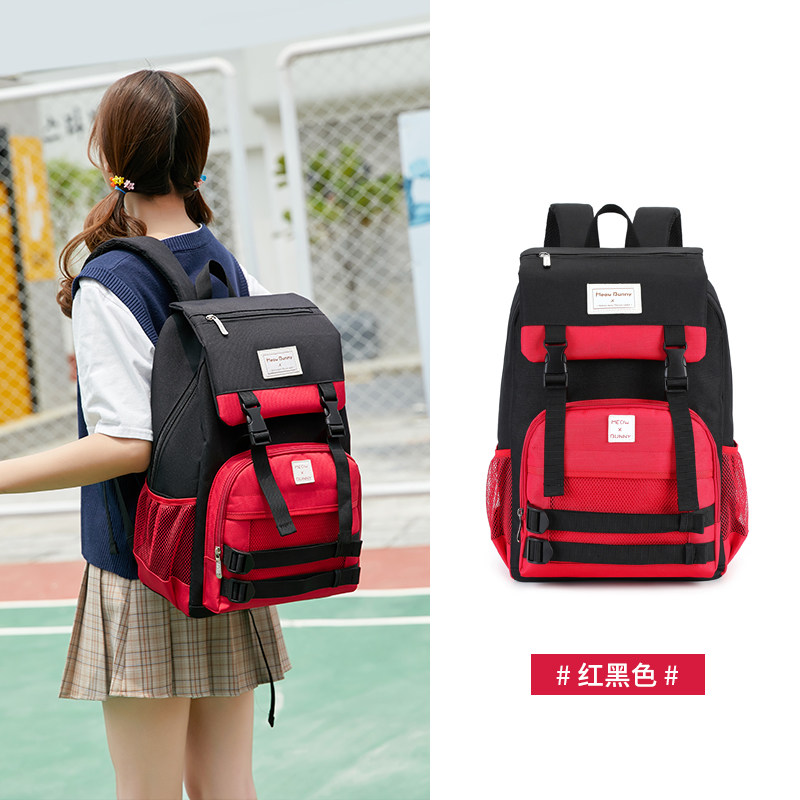 剑桥书包新款女孩初中生女韩版女生大容量双肩包ins简约中学生