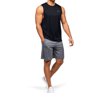 UA安德玛背心男速干无袖T恤夏季透气篮球运动健身服训练坎肩短袖