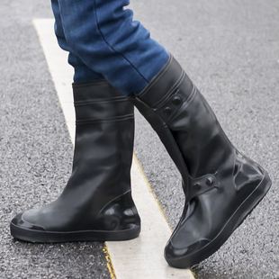 防水鞋套男款水鞋长筒反复使用防水防滑雨天鞋子套女干活雨靴高筒