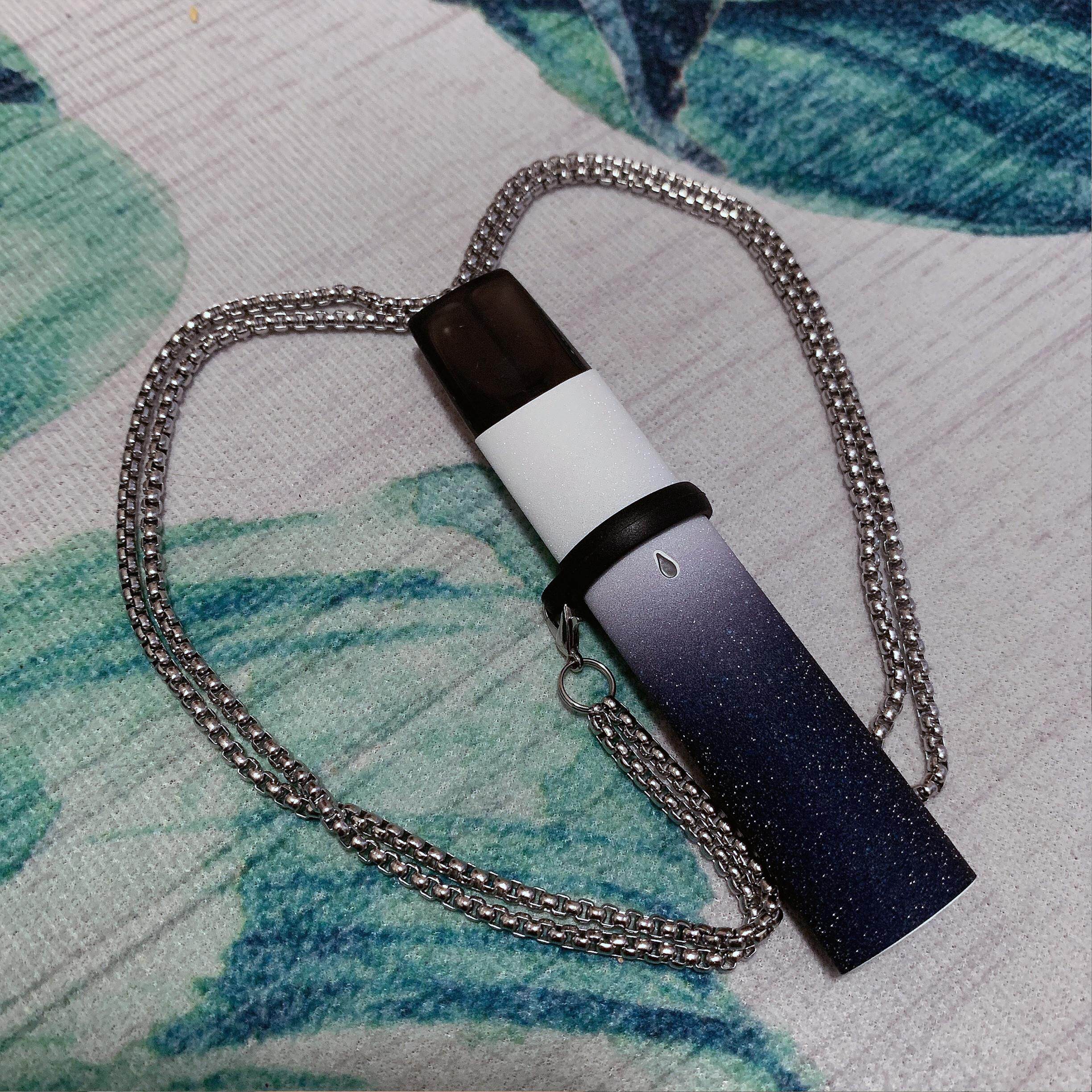 金属挂绳链挂潮流小野柚子yooz贴纸四代一代吹风机炫彩贴