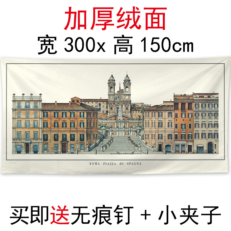 超大号3米韩国网红直播拍照 北欧挂布背景布挂毯墙布房间卧室装饰在类目 居家布艺, 挂毯/壁毯中 - 来自Buy2taobao.com提供专业的淘宝代购服务