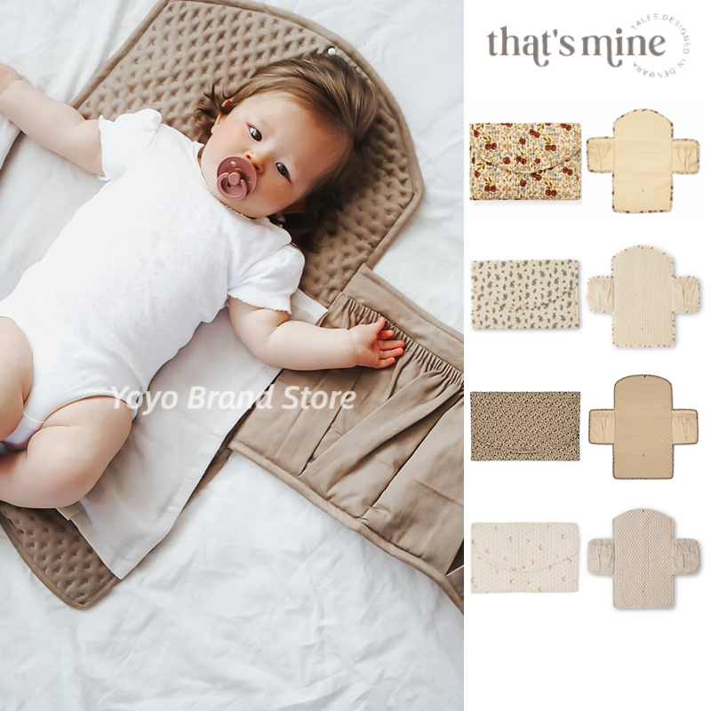 7折丹麦Thatsmine宝宝新生儿婴儿便携式隔尿垫防水睡垫外出护理垫