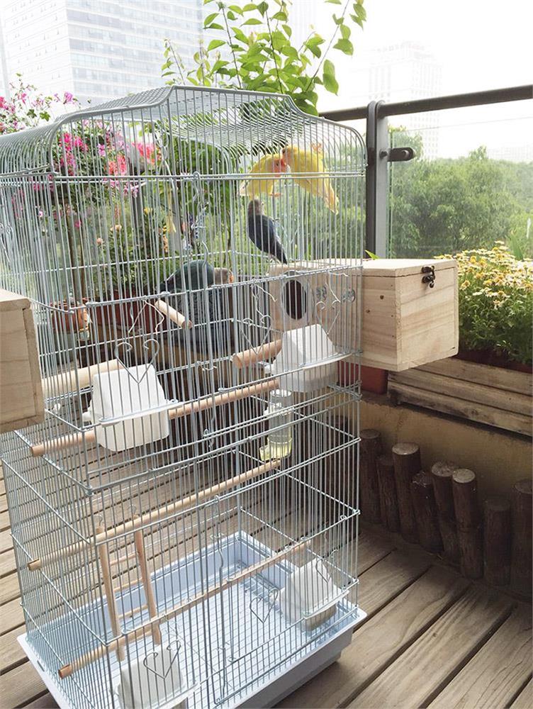 摆设鸟窝特大号户外大鸟笼子鹦鹉笼豪华大号别墅豪华别墅大型