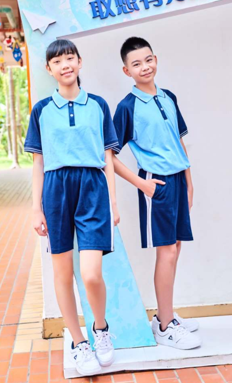 中学厦门思明区中学校校服短裤夏中学学生校服
