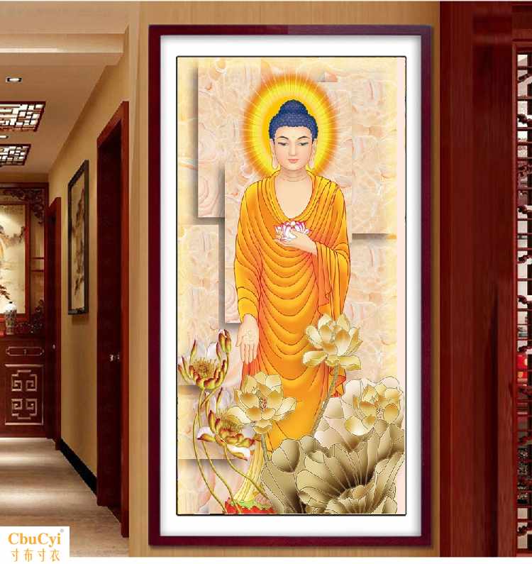 新款竖版莲花佛像钻石画唐卡阿弥陀佛点钻十字绣客厅玄关装饰满钻|ruв категории домашний ткань, вышивка крестом и инструментов, принадлежностей, вышивка крестом suite - от Buy2taobao.com для оказания профессиональной услуги покупки агента Taobao
