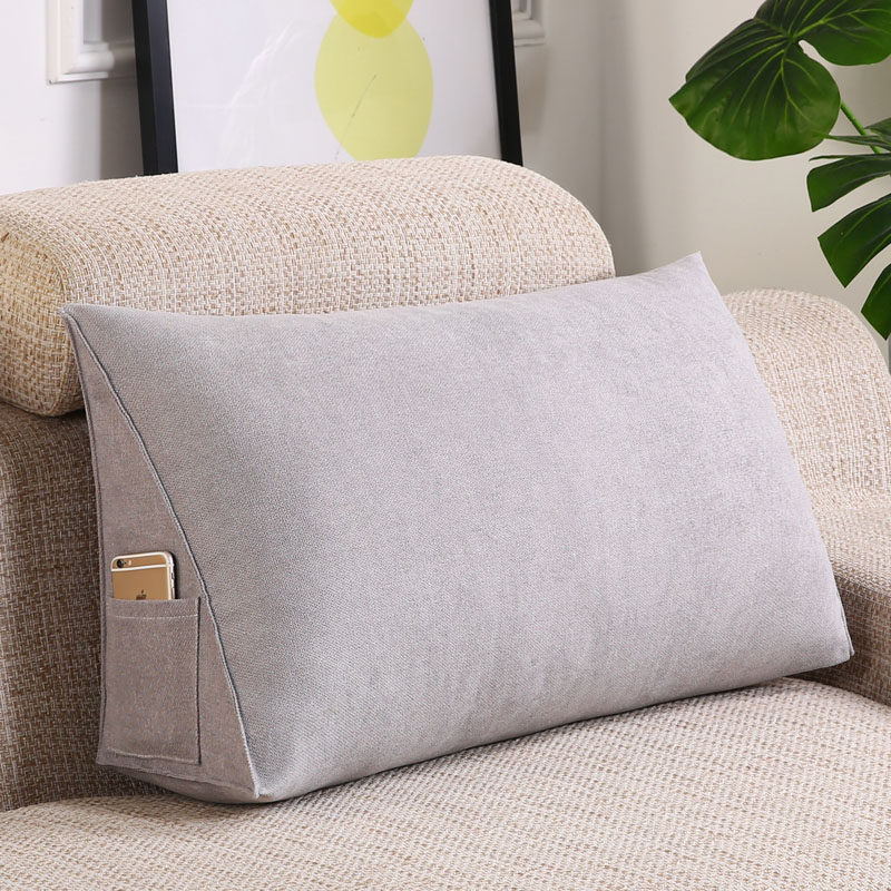 床头靠枕床上大靠背枕头沙发夏季轻奢靠垫长方形高档护腰型背靠垫