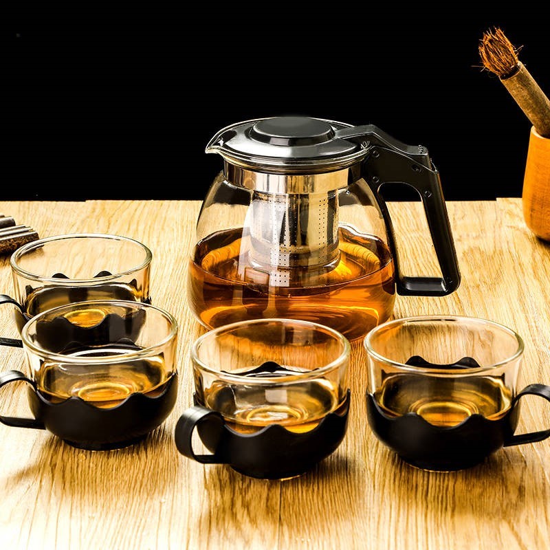 玻璃壶凉白开泡茶壶水壶和杯子一套玻璃 茶几水壶茶杯套装 客厅|msdalam kategori pinggan mangkuk, set teh, teko - dari Buy2taobao.com untuk memberikan perkhidmatan ejen Taobao profesional membeli