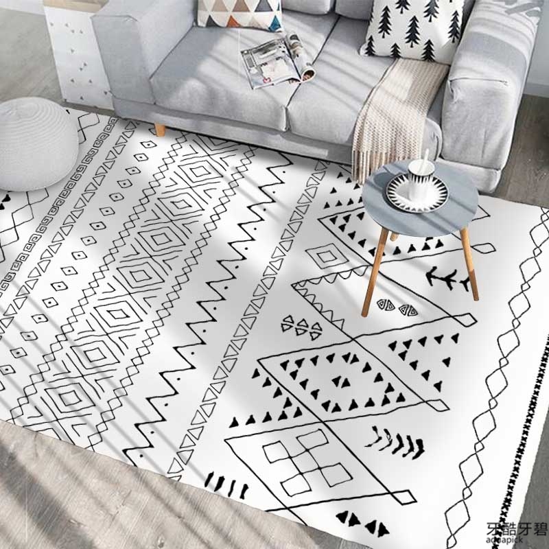 Northern Europe ins carpet a living room Bohemia sofa Bedside Mat Morocco bedroom Shop for customizedin the Home Fabric , Carpet category - from Buy2taobao.com to provide professional Taobao agent buy service