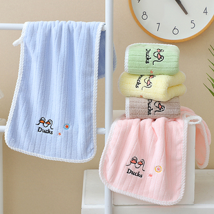 小毛巾洗脸巾家用成人婴儿擦手巾幼儿园方巾柔软吸水口水巾