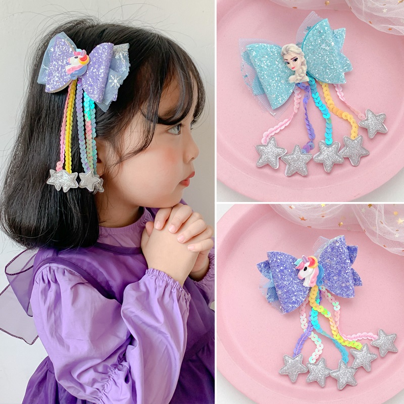 爱莎公主发夹儿童