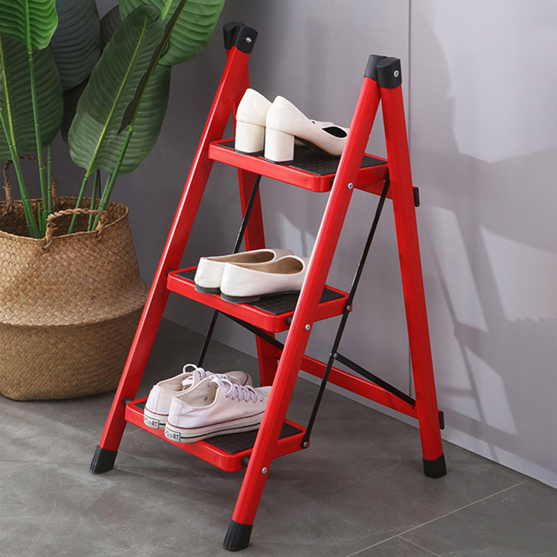 家用轻便型合梯子折叠梯家用扶手人字梯收缩伸缩梯梯子凳室内两用