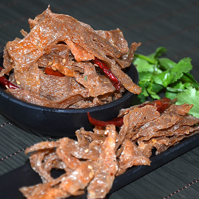 魔芋干 张家界_魔芋干湖南张家界特产麻辣零食小吃魔芋豆腐丝魔芋皮