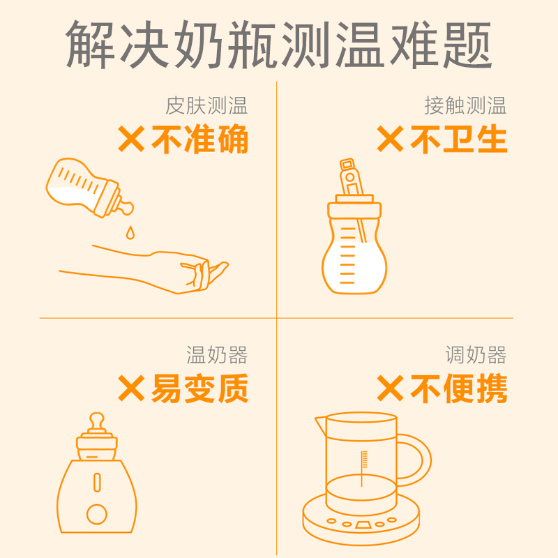 婴儿奶瓶温度贴纸感应测温贴防水冲奶粉感温卡变色计宝宝喂奶神器在类目 尿片/洗护/喂哺/推车床, 奶瓶/奶瓶相关, 奶瓶温度计中 - 来自Buy2taobao.com提供专业的淘宝代购服务
