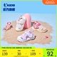 乔丹儿童鞋女童宝宝凉鞋2024夏季婴小童包头软底沙滩机能运动鞋子