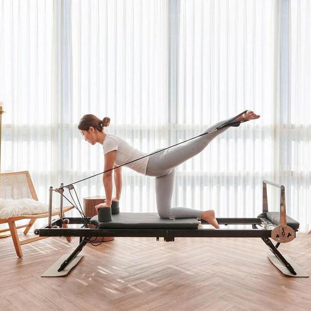 sean lee普拉提核心床大器械滑动床私教馆瑜伽床健身器材可折叠