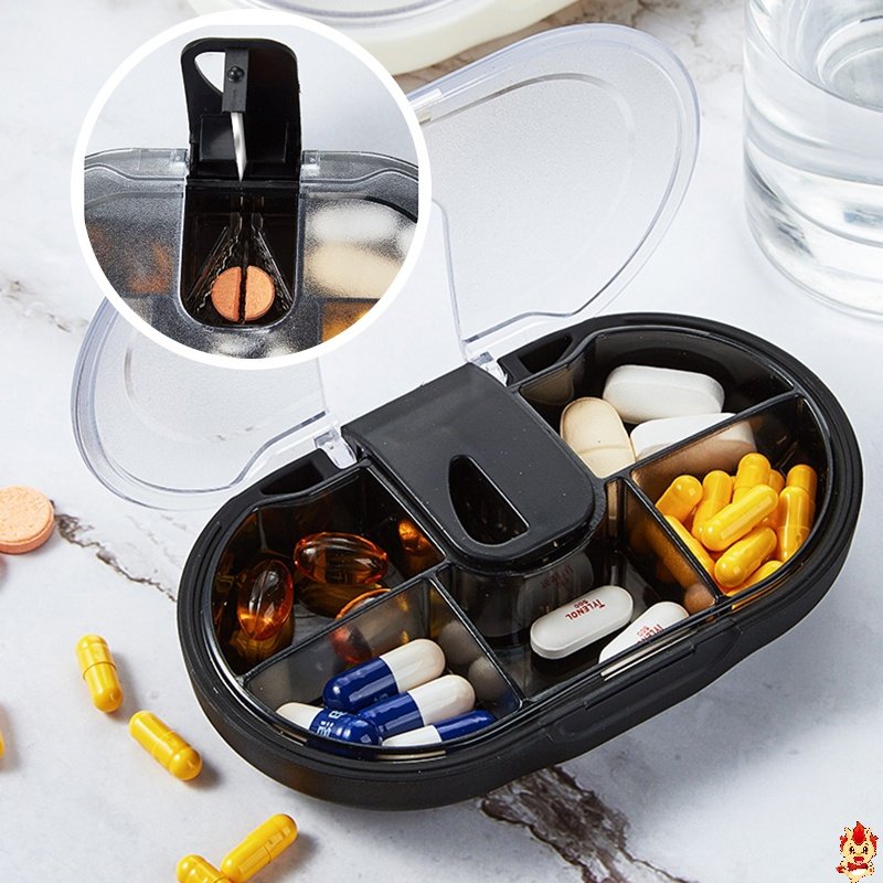 便携切药器分药器切药片神器切割分割器精准二分之一剪掰分装药盒