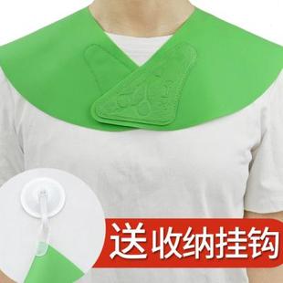 发廊理发垫肩剪发染发美发店薄款碎发披肩硅胶围脖剪头发男女短发