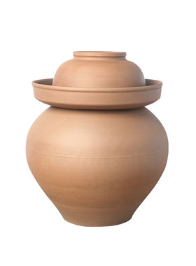 泡菜坛子压菜石内盖陶瓷盖子配盖陶土做的8斤单卖土陶四川泡菜坛