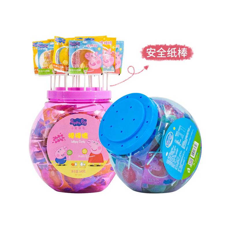 乐达小猪佩奇罐装棒棒糖批发水果牛奶味儿童零食糖果散装创意网红在类目 零食/坚果/特产, 糖果零食/果冻/布丁, 糖果中 - 来自Buy2taobao.com提供专业的淘宝代购服务