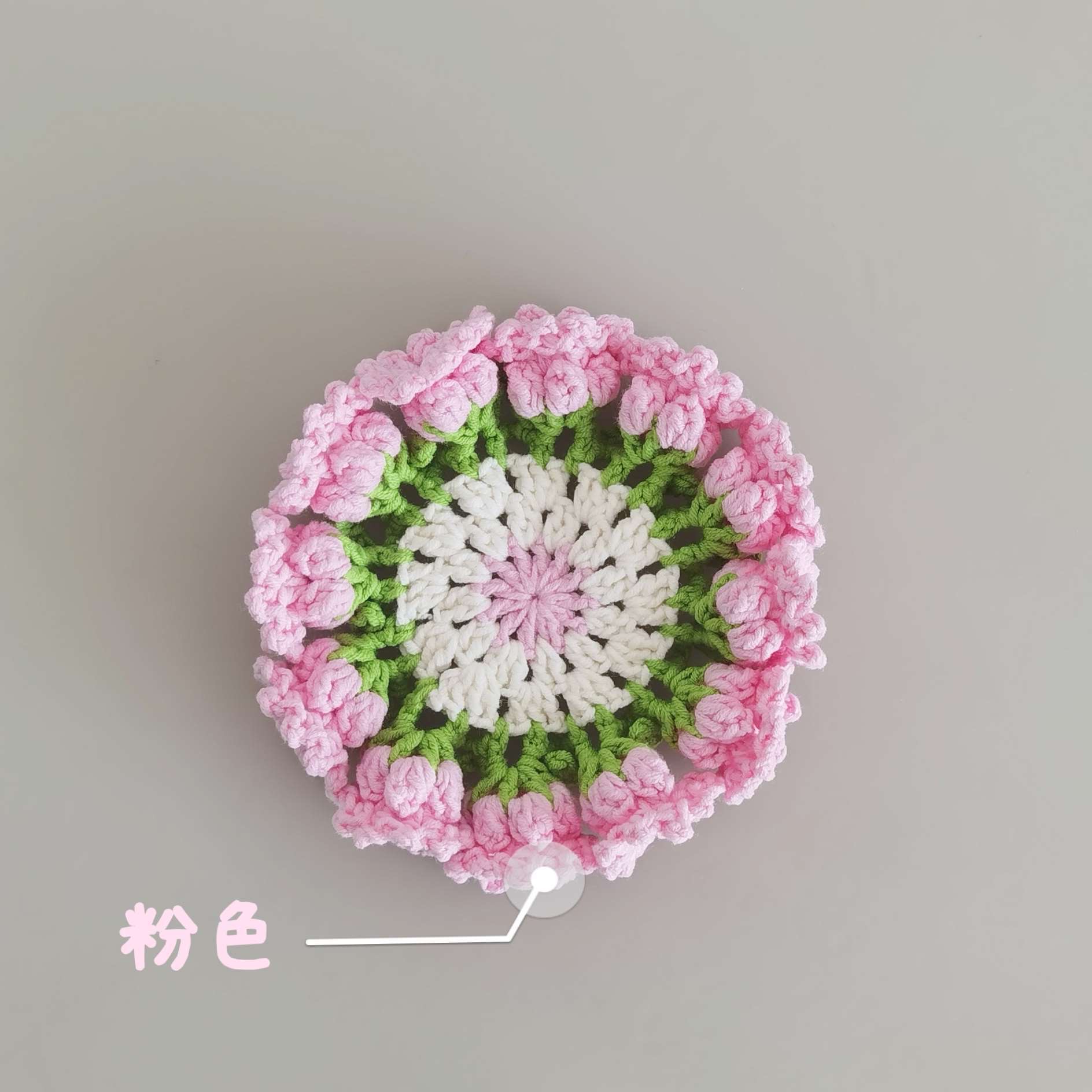 怎么样用钩针圆花( 钩针圆形花如何变成方形 )