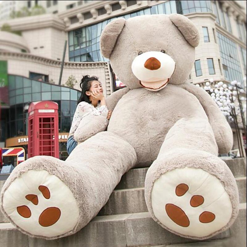 巨型布娃娃3米2大熊超大号公仔毛绒玩具泰迪熊猫玩偶睡觉抱抱熊女