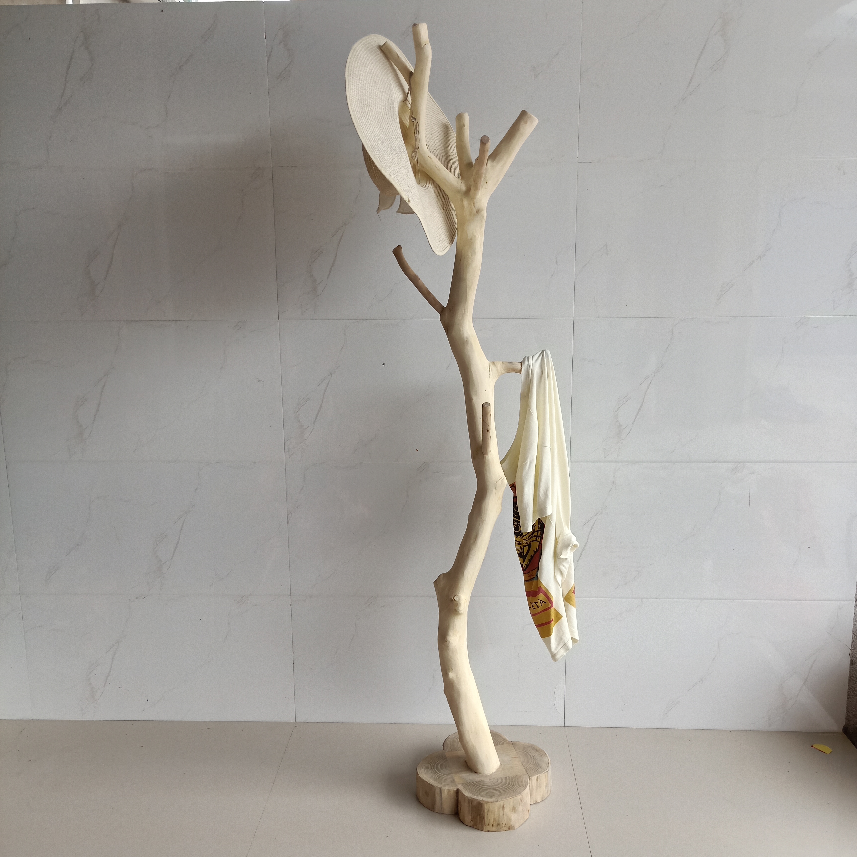 衣架落地卧室实木北欧优惠券爱比价妈妈