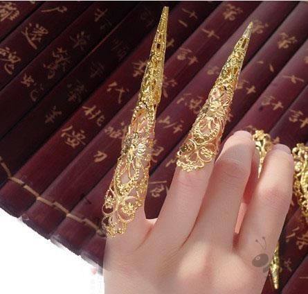 古装甄嬛延禧攻略古风清朝后宫金手指套护甲指甲套皇后贵妃太后妃