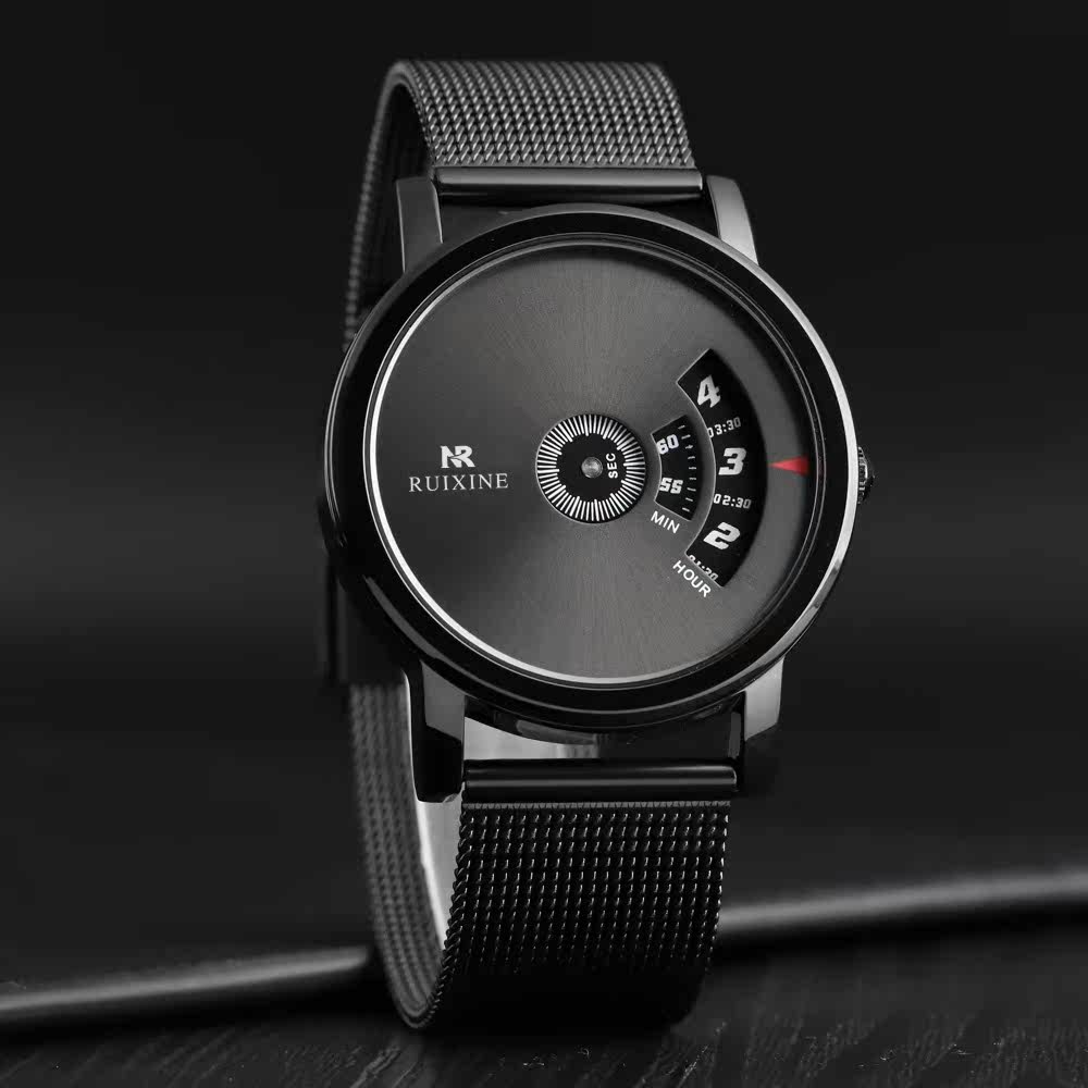 这表太帅了!瑞西尼原装手表高品质机芯,走时精准.