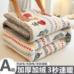 羊羔绒被子秋冬被2025新款冬季棉被加厚被芯冬天单人宿舍加厚保暖