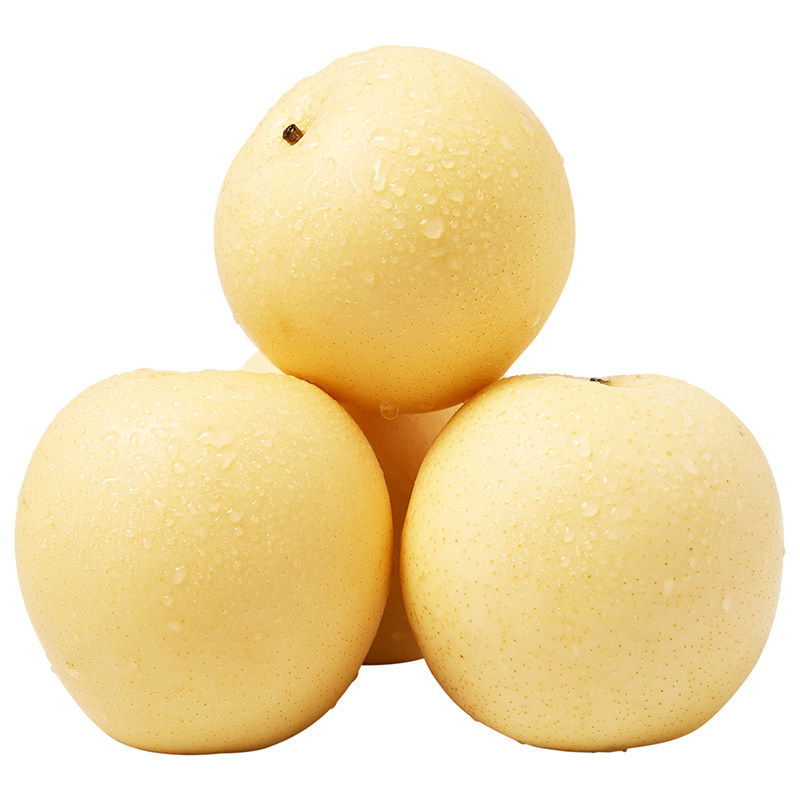 河北皇冠梨3斤薄皮梨脆甜应季新鲜水果梨子整箱包邮