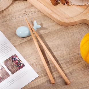 榉木木筷子 尖头无蜡实木儿童筷子家用日式餐具筷子批发货源