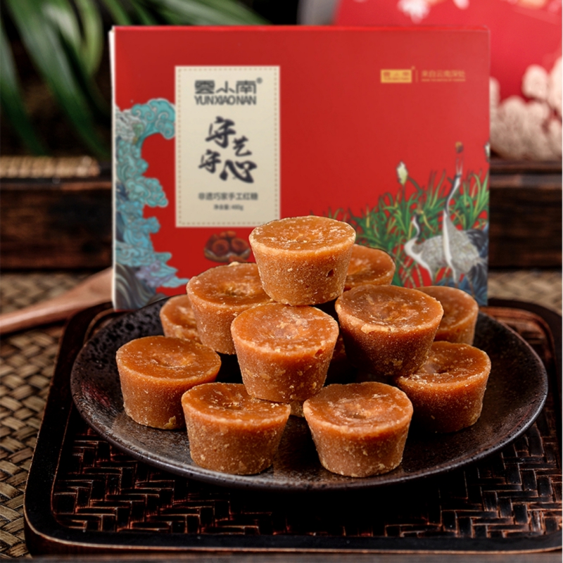 云小南巧家小碗手工红糖纯甘蔗熬制姨妈产妇专用480g16g30块
