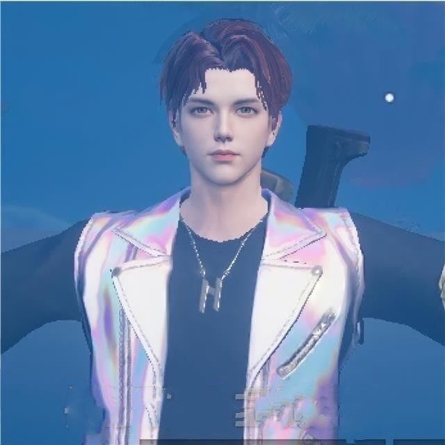 新款和平精英捏脸代码素材精品吃鸡数据男超帅气高冷酷自动发货