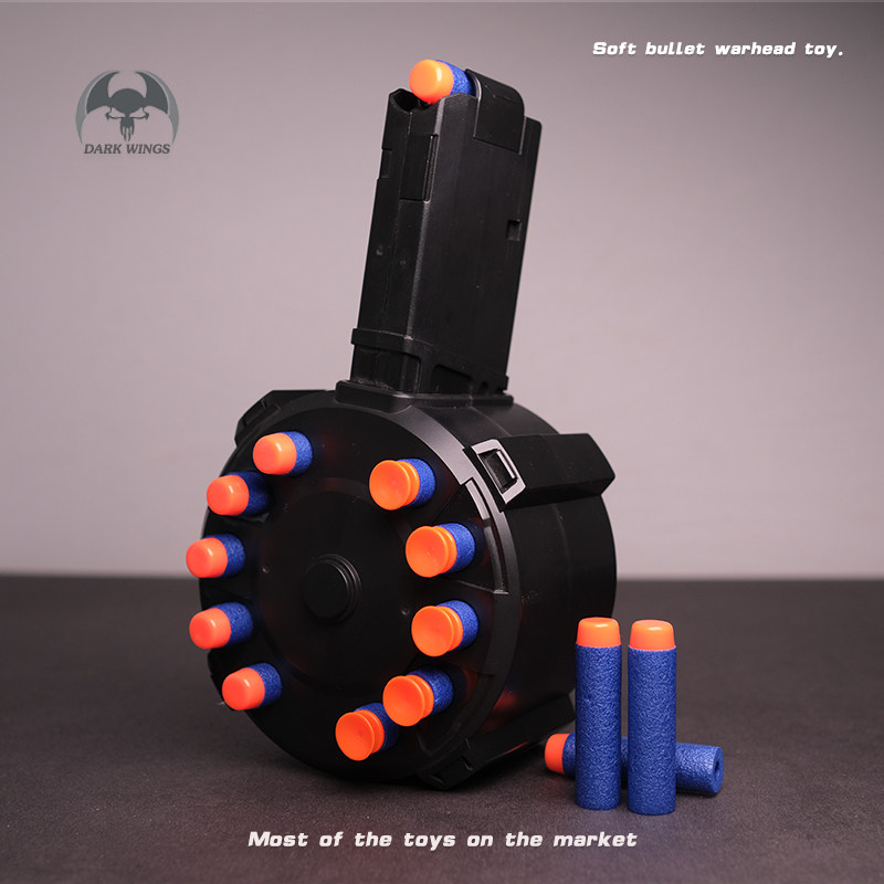 撸蛋堂ldthk416d海绵软弹弹鼓儿童玩具模型激趣北斗f4玩具模型