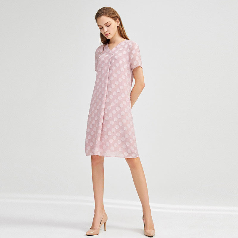 h版型连衣裙夏季