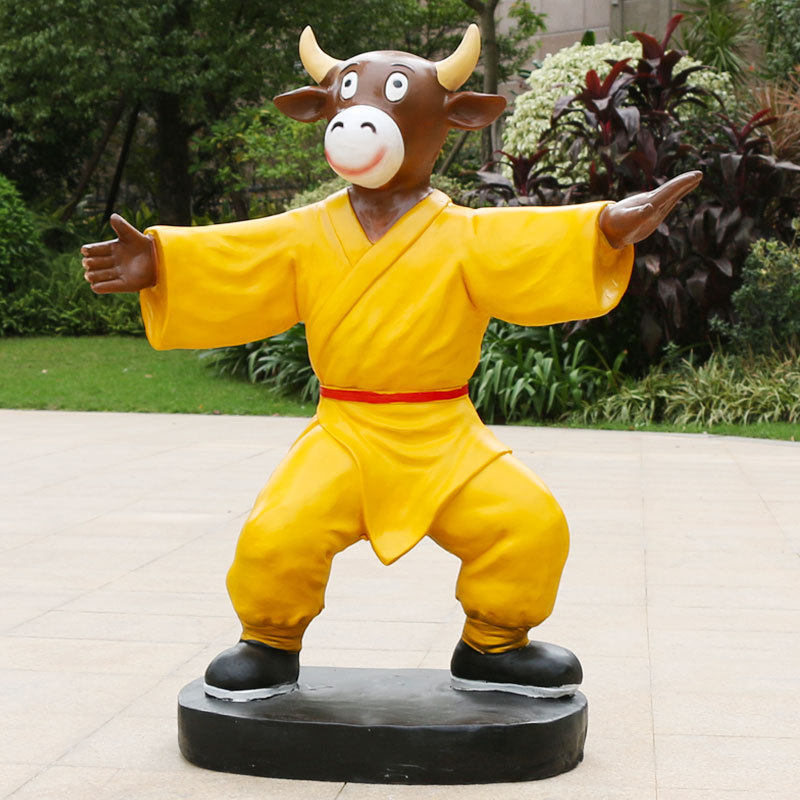 黄金牛摆件
