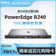 Dell/戴尔 PowerEdge R240/R250机架式服务器1U入门级文件共享ERP存储应用主机