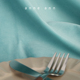 丝绒轻奢桌布纯色莫兰迪蓝色北欧ins布艺长方形餐桌茶几装饰台布