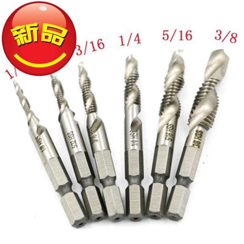 高速钢4341多功能一y体复合丝锥螺旋机用开孔攻丝倒角一体丝攻英|msdalam kategori perkakasan/alat, Alat-alat kuasa, alat kuasa lain - dari Buy2taobao.com untuk memberikan perkhidmatan ejen Taobao profesional membeli