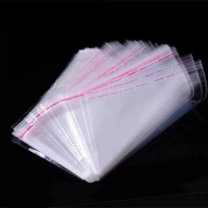 opp self adhesive bag printing clothing plastic packaging b