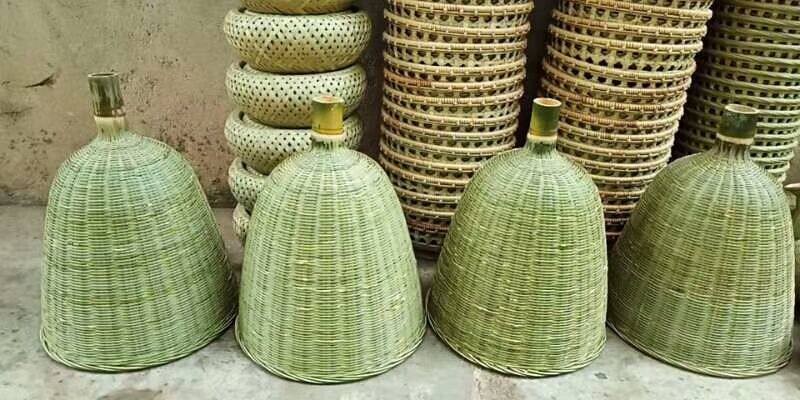 (今日8折)竹编竹制品手工竹编收蜂笼捕蜂笼招蜂笼加大竹编捕蜂器蜜蜂