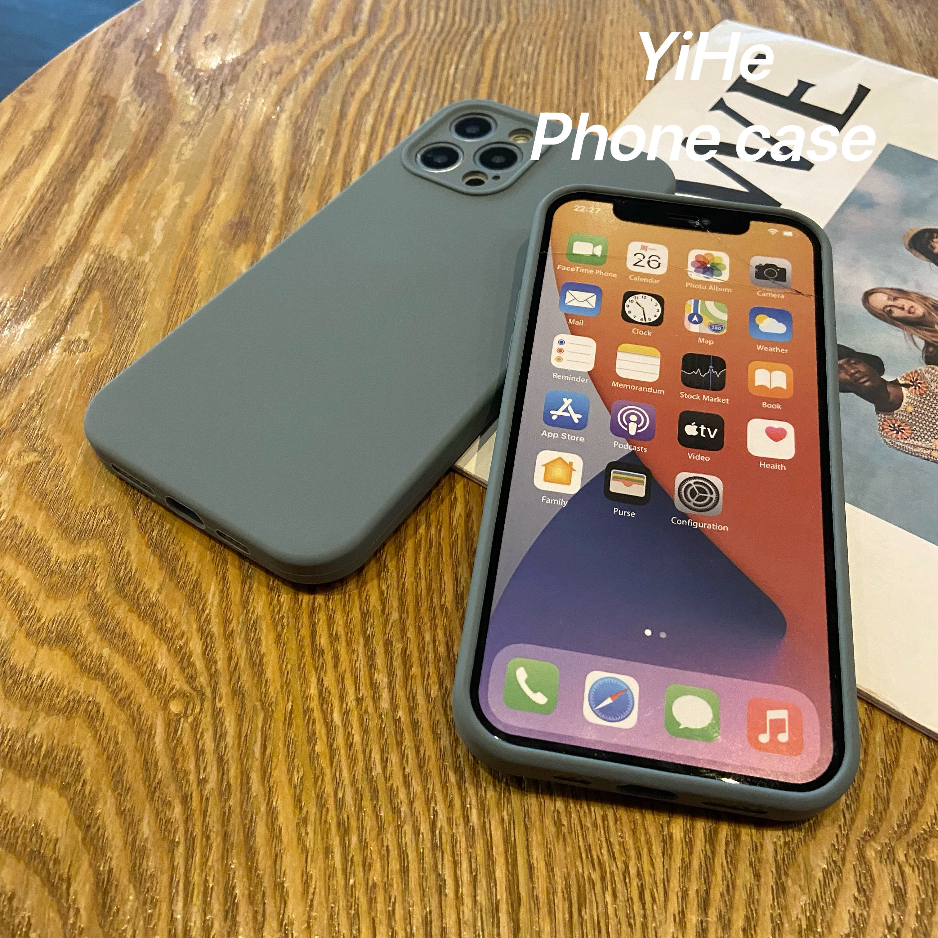 苹果全包磨砂简约11pro耐脏iphone13mini防摔超薄镜头手机保护套