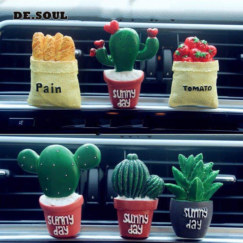 Car Accessories Cute Plant Cactus/tomato/bread Car A在类目 生活电器, 生活家电配件, 电话配件中 - 来自Buy2taobao.com提供专业的淘宝代购服务