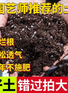 营养土10斤通用型种菜有机肥种花