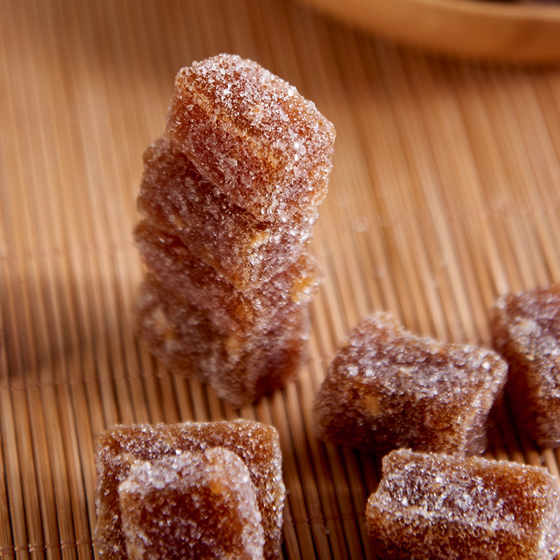 姜汁糖老姜糖顺深软糖500g袋装潮汕特产红糖生姜糖手