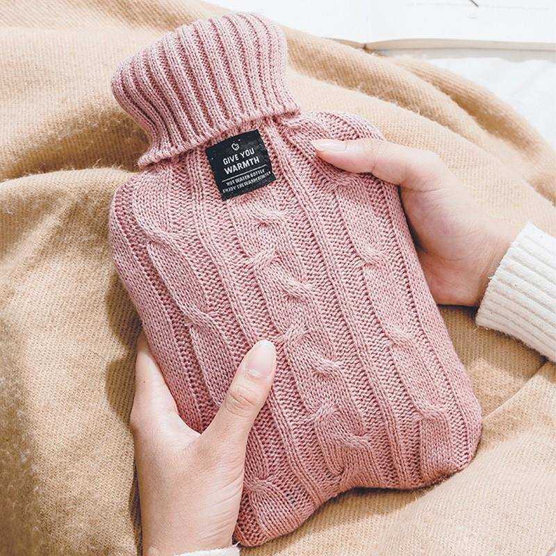 充电热水袋外套单卖毛绒套注水外套拆洗热水袋套子可爱绒布套